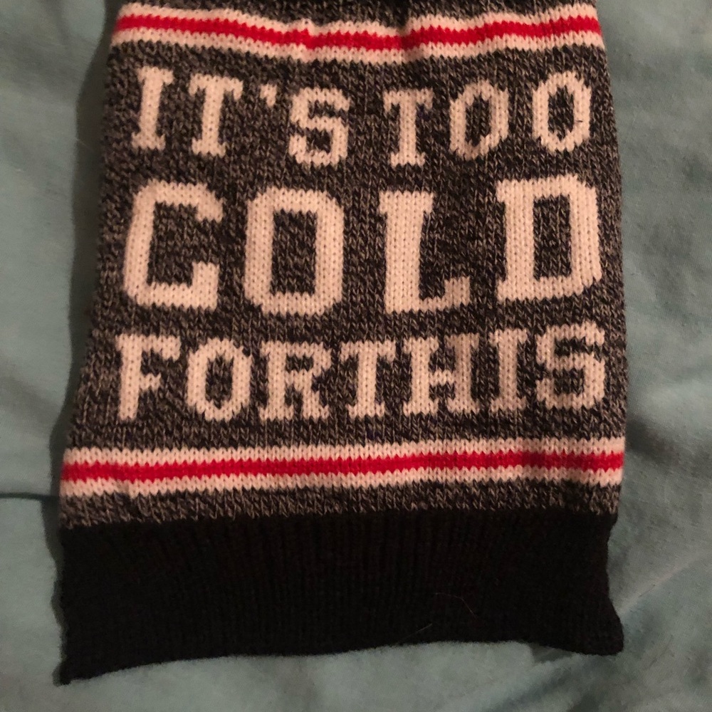 New dog pet sweater size small